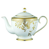 Golden Leaves Teapot Gold